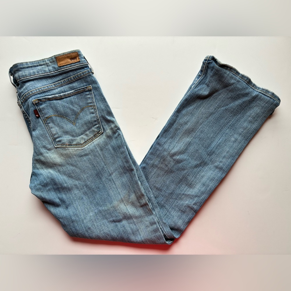 LEVI’S Demi Curve Modern Rise Bootcut Skinny Light Jeans - Waist 28 L 30